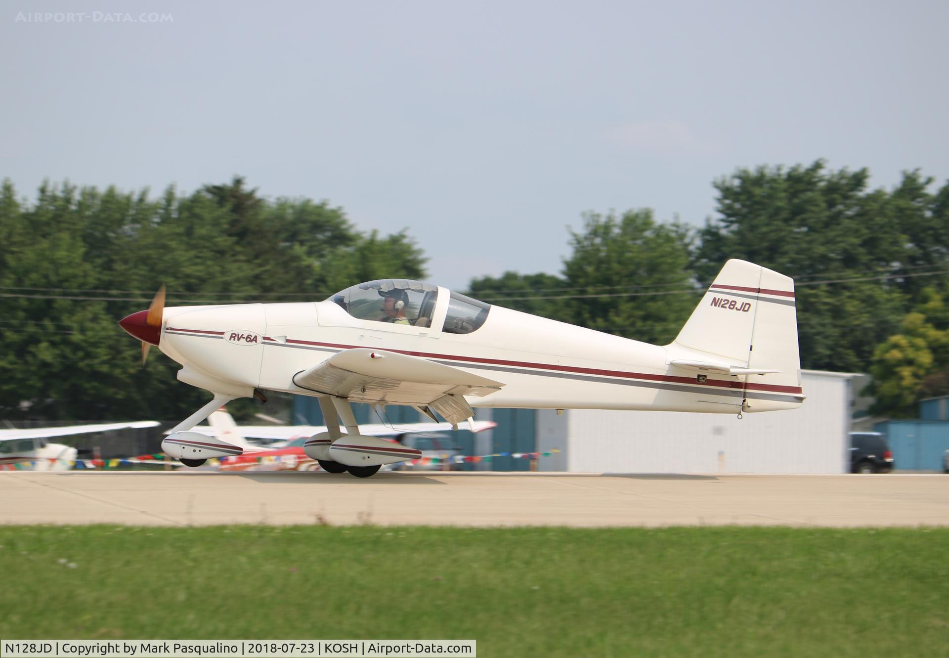 N128JD, 1999 Vans RV-6A C/N 24632, Vans RV-6A