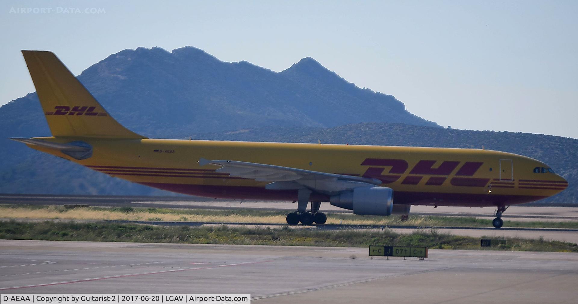 D-AEAA, 1994 Airbus A300B4-622R(F) C/N 743, At Athens