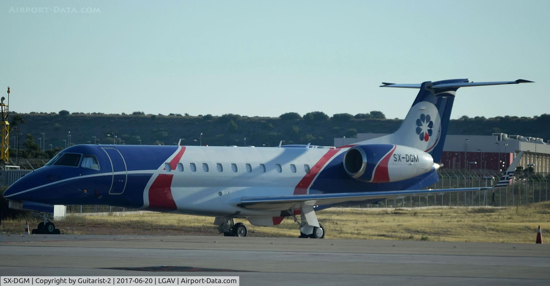 SX-DGM, 2007 Embraer EMB-135BJ Legacy C/N 14501023, At Athens