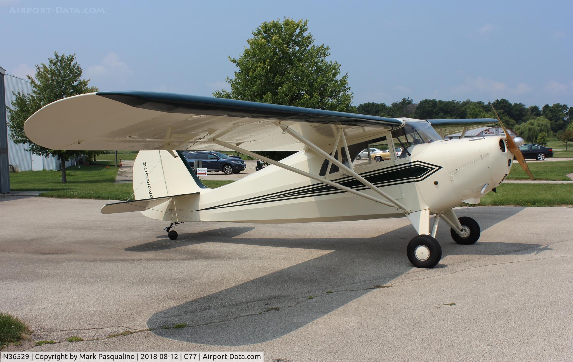 N36529, 1941 Aeronca 65-CA Super Chief C/N C16241, Aeronca 65-CA