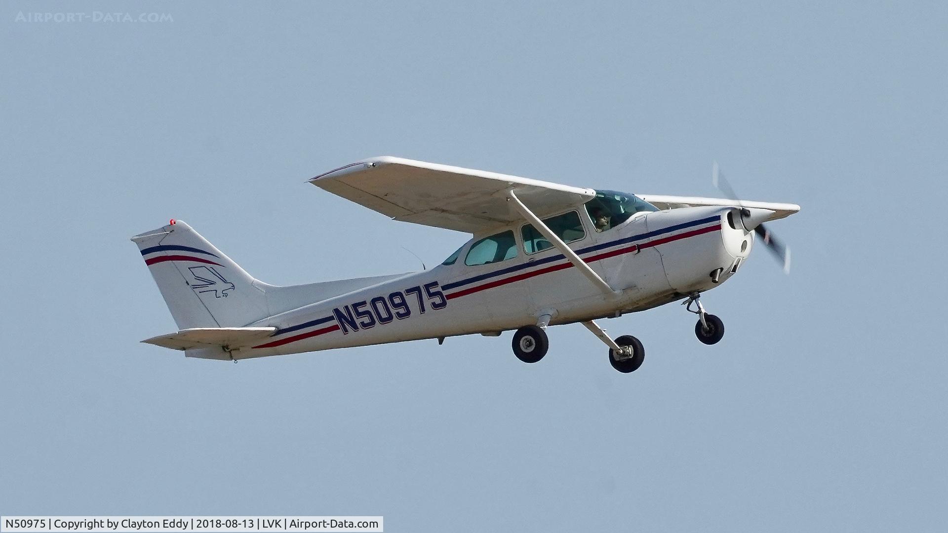 N50975, Cessna 172P C/N 17274242, Livermore Airport California 2018.
