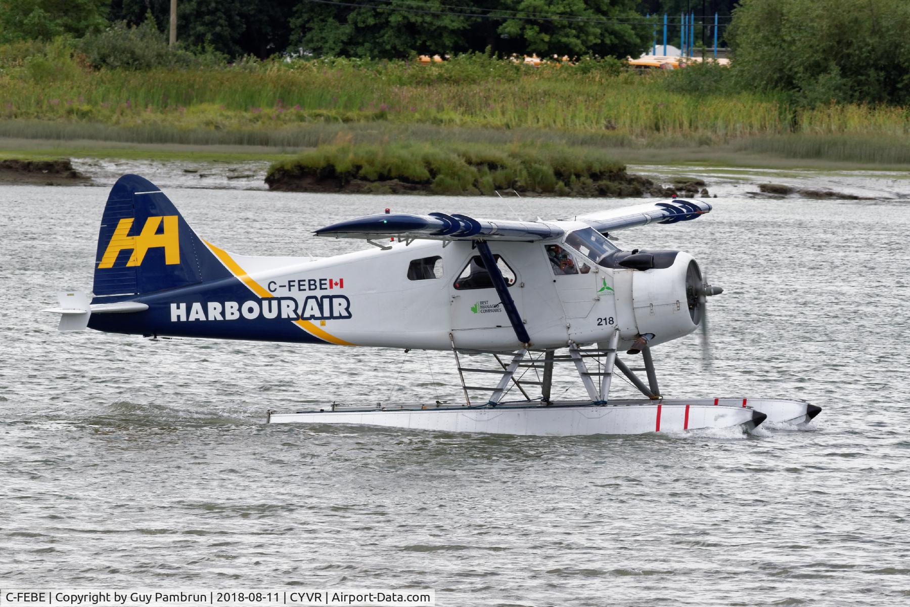 C-FEBE, 1954 De Havilland Canada DHC-2 Beaver Mk.1 C/N 792, Departing