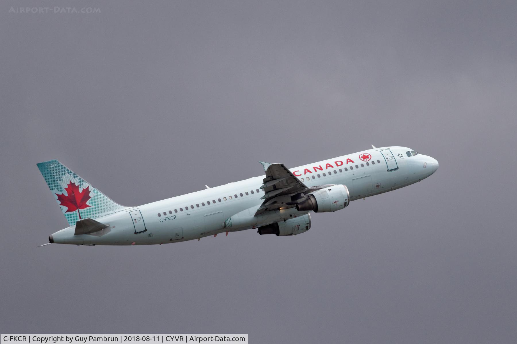 C-FKCR, 1991 Airbus A320-211 C/N 290, Takeoff