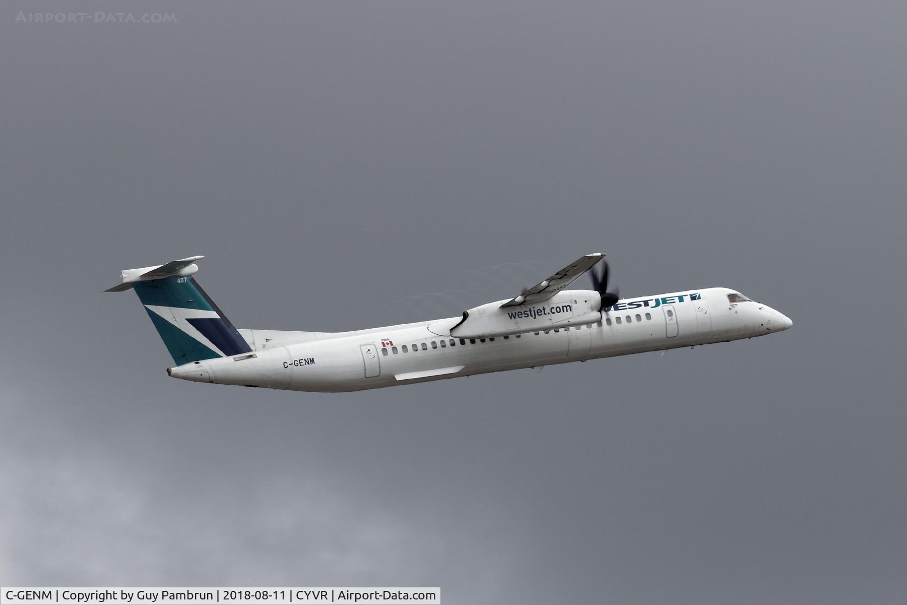 C-GENM, 2013 Bombardier DHC-8-402 Dash 8 C/N 4456, Takeoff