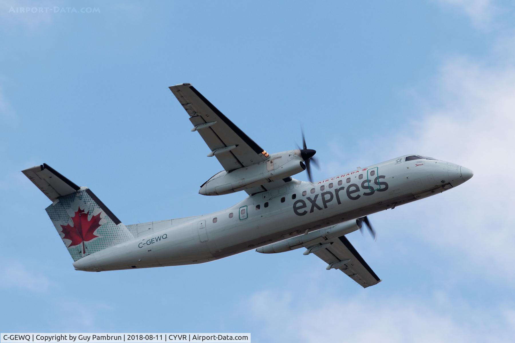 C-GEWQ, 1990 De Havilland Canada DHC-8-311 Dash 8 C/N 202, Takeoff