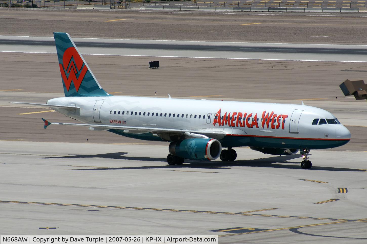 N668AW, 2002 Airbus A320-232 C/N 1764, No comment.