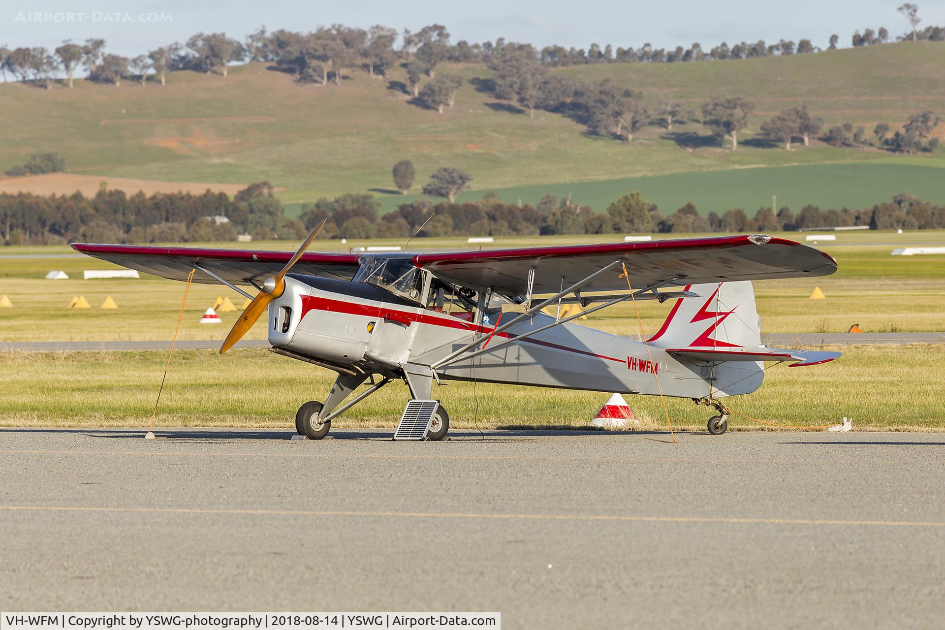 VH-WFM, 1964 Beagle A-61 Terrier 2 C/N B.628, Beagle A61 Terrier II (VH-WFM) at Wagga Wagga Airport