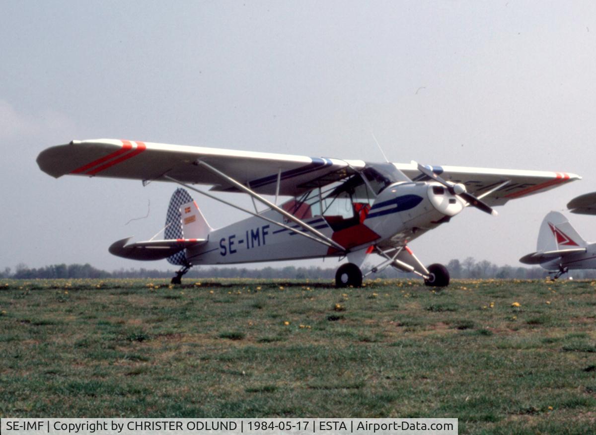 SE-IMF, 1952 Piper L-18C Super Cub (PA-18-95) C/N 18-1994, SE-IMF ON ESTA 1984-05-17