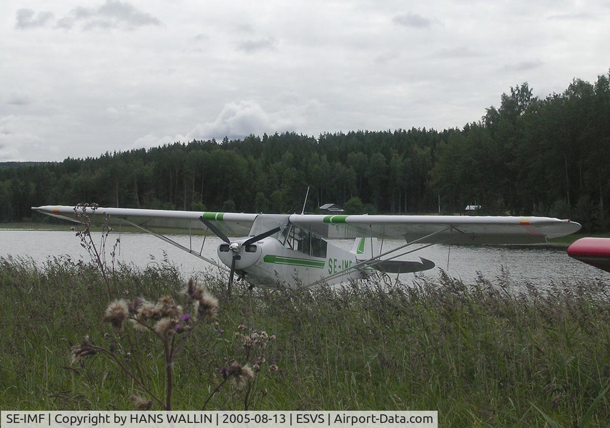 SE-IMF, 1952 Piper L-18C Super Cub (PA-18-95) C/N 18-1994, SE-IMF ON FLOATS AT ESVS 2005-08-13