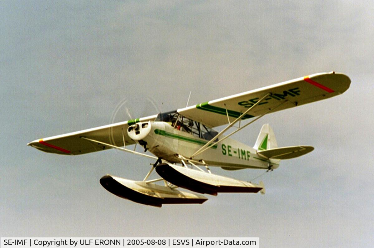 SE-IMF, 1952 Piper L-18C Super Cub (PA-18-95) C/N 18-1994, SE-IMF ON FLOATS AT ESVS 2005-08-13