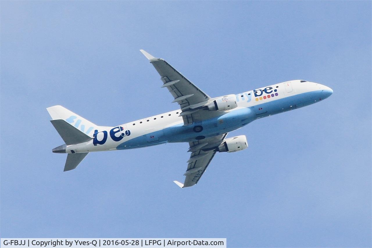 G-FBJJ, 2012 Embraer 175STD (ERJ-170-200) C/N 17000358, Embraer 175STD, Take off rwy 06R, Roissy Charles De Gaulle airport (LFPG-CDG)
