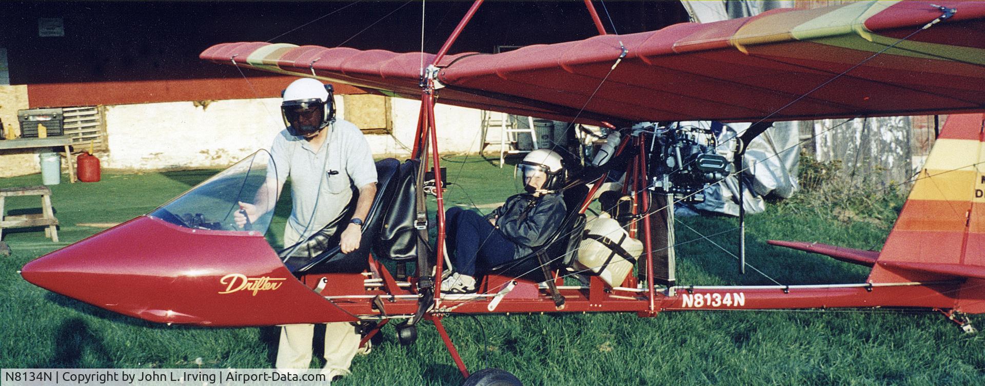 N8134N, 1989 Maxair Drifter MU532 C/N MU 488, Maxair Drifter