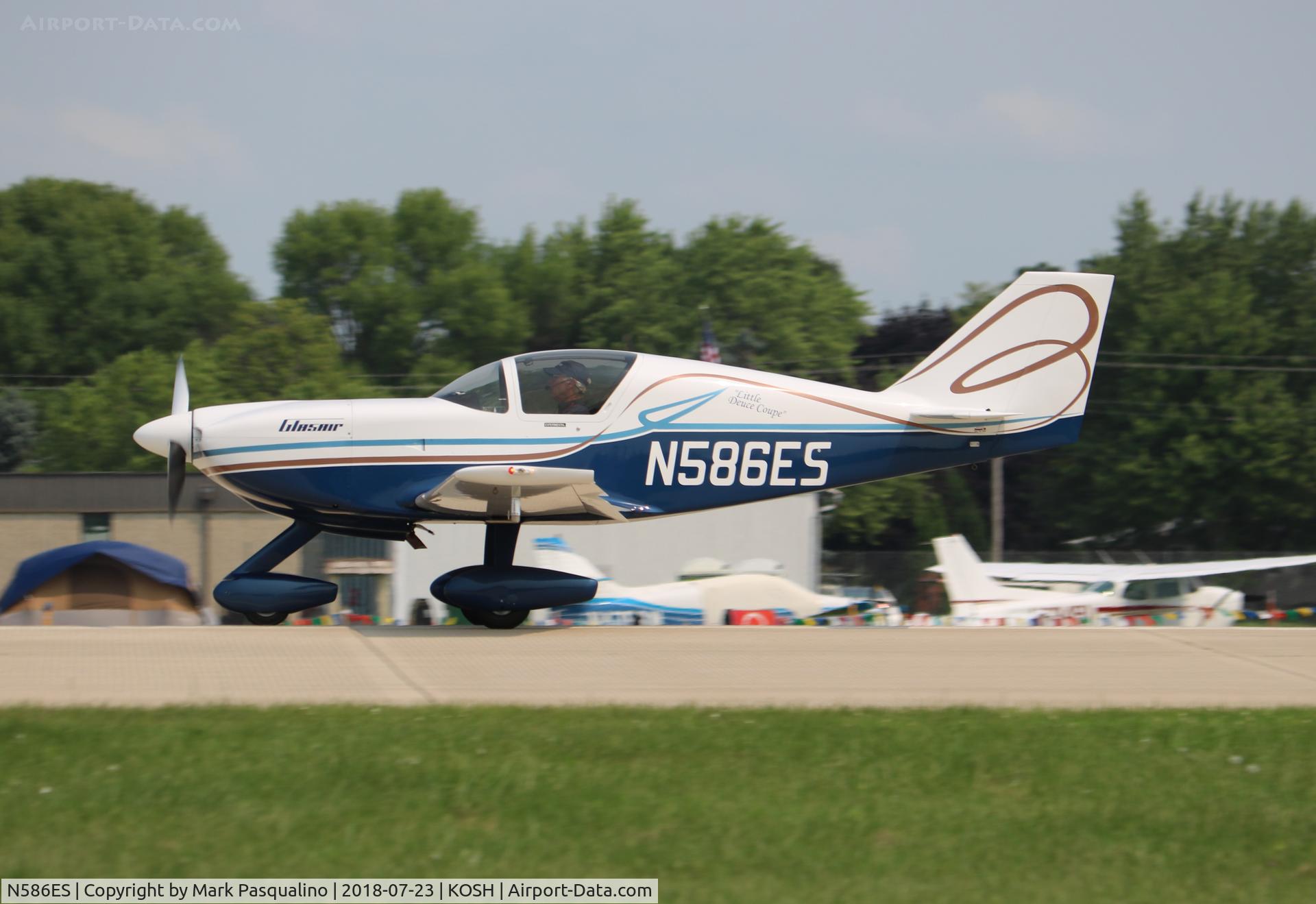N586ES, 1989 Stoddard-Hamilton Glasair C/N 684, Glasair