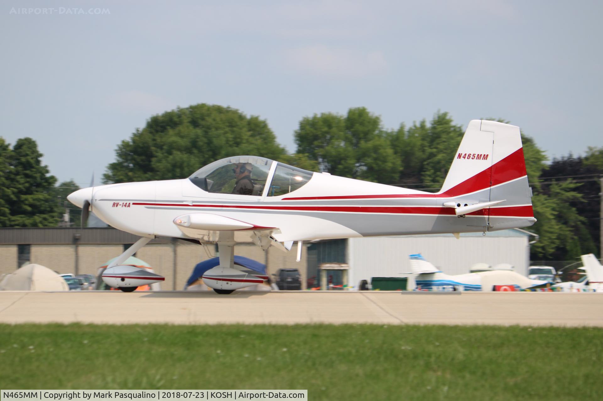 N465MM, 2016 Vans RV-14A C/N 140134, Vans RV-14A