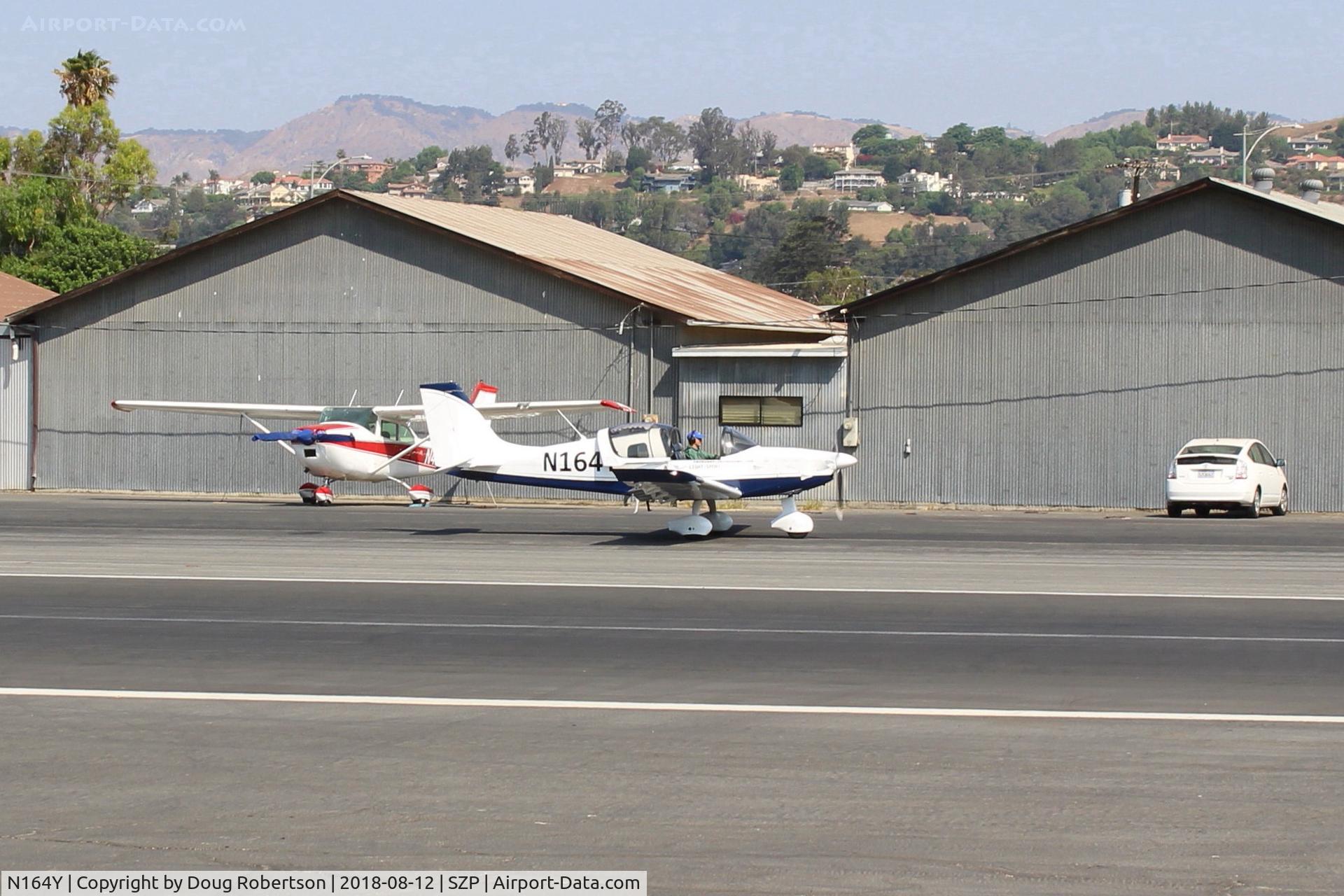 N164Y, 2013 The Airplane Factory Sling 2 C/N 130, 2013 The Airplane Factory Pty Ltd SLING 2 S-LSA from South Africa, Rotax 912IS 100 Hp, taxi to Rwy 22