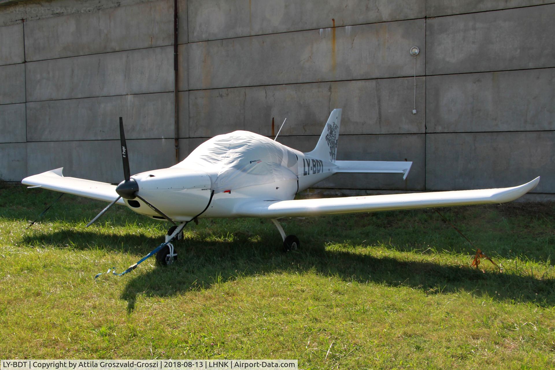 LY-BDT, 2016 BRM Aero Bristell NG5 C/N 232, Nagykanizsa Airport, Hungary. 16th FAI World Microlight Championship 2018 Nagykanizsa.