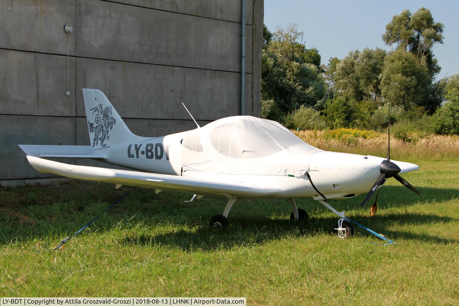 LY-BDT, 2016 BRM Aero Bristell NG5 C/N 232, Nagykanizsa Airport, Hungary. 16th FAI World Microlight Championship 2018 Nagykanizsa.
