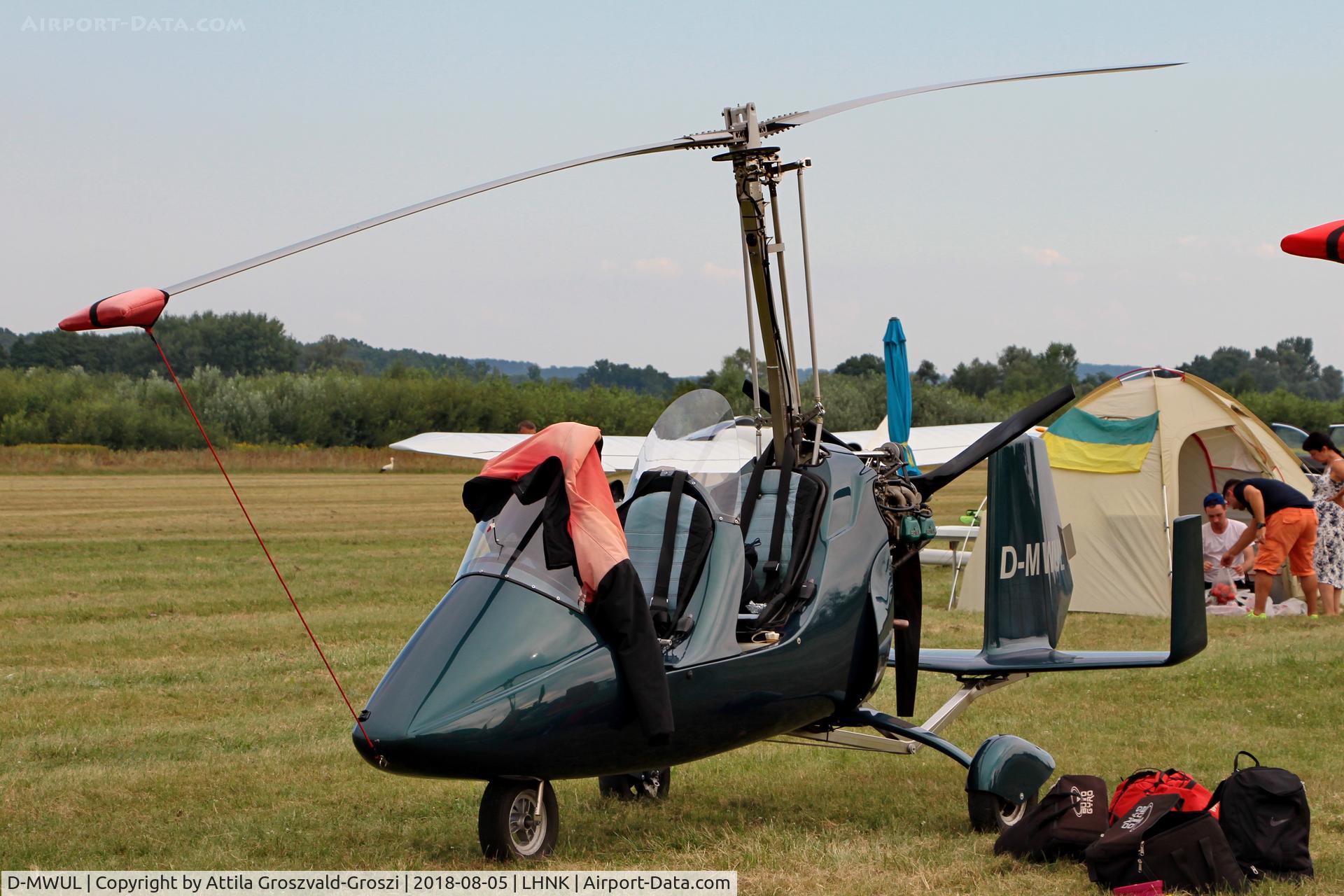 D-MWUL, AutoGyro Europe MTOSport C/N Not found  D-MWUL, Nagykanizsa Airport, Hungary. 16th FAI World Microlight Championship 2018 Nagykanizsa.