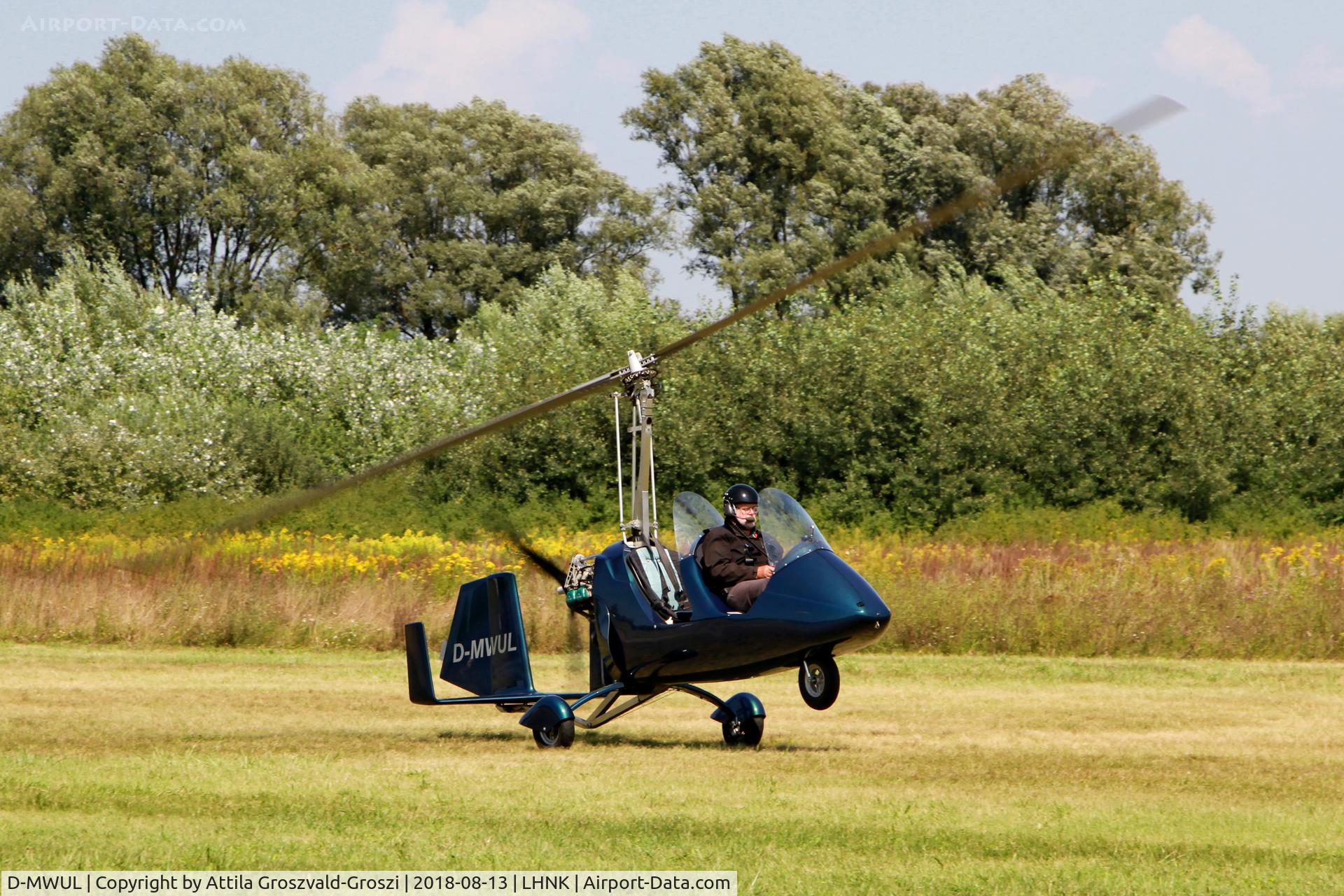 D-MWUL, AutoGyro Europe MTOSport C/N Not found  D-MWUL, Nagykanizsa Airport, Hungary. 16th FAI World Microlight Championship 2018 Nagykanizsa.