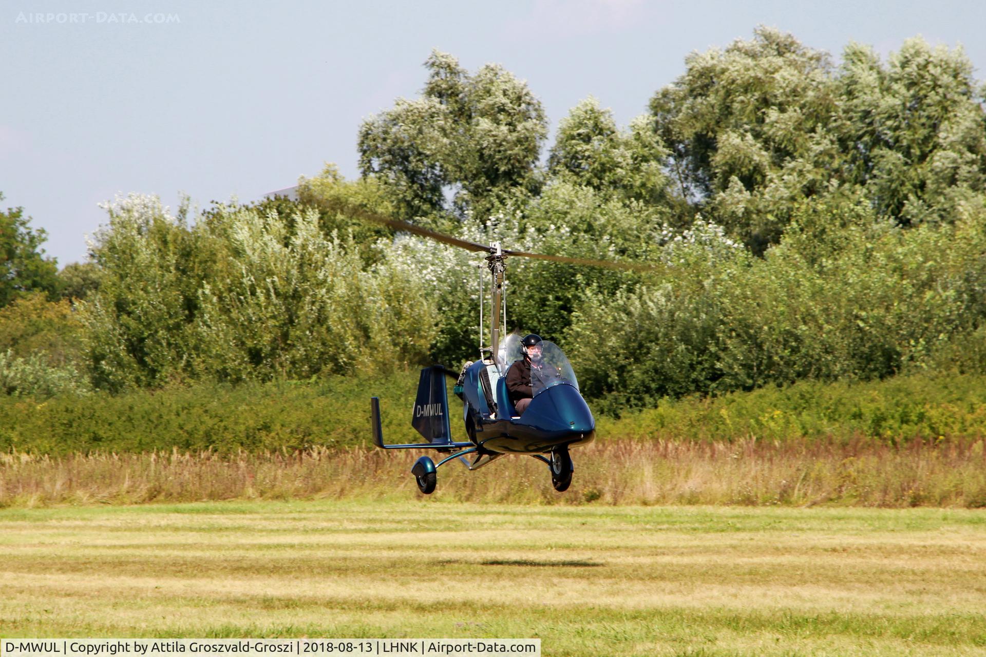 D-MWUL, AutoGyro Europe MTOSport C/N Not found  D-MWUL, Nagykanizsa Airport, Hungary. 16th FAI World Microlight Championship 2018 Nagykanizsa.