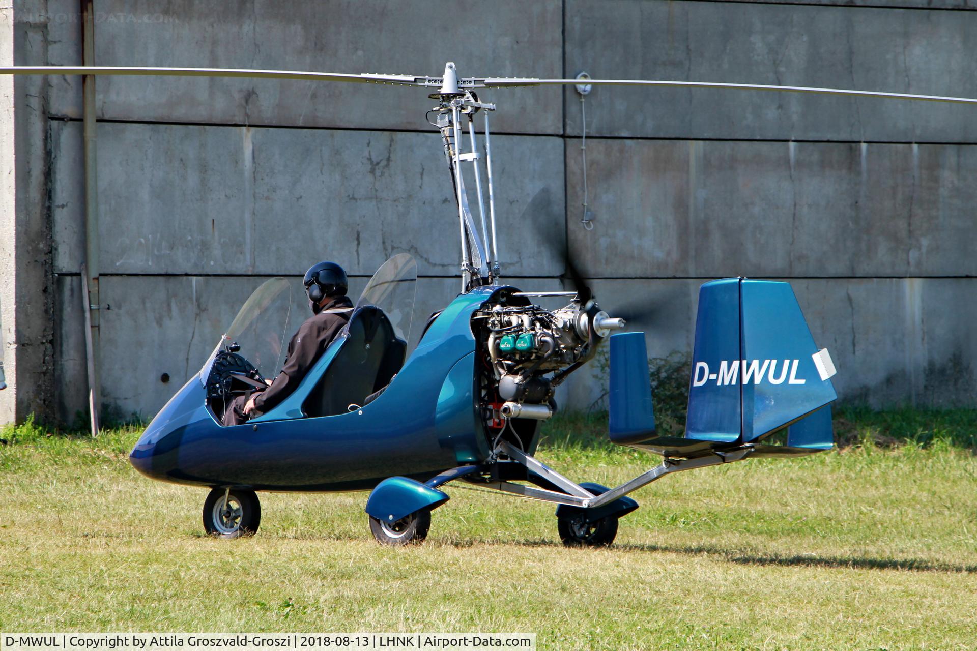 D-MWUL, AutoGyro Europe MTOSport C/N Not found  D-MWUL, Nagykanizsa Airport, Hungary. 16th FAI World Microlight Championship 2018 Nagykanizsa.