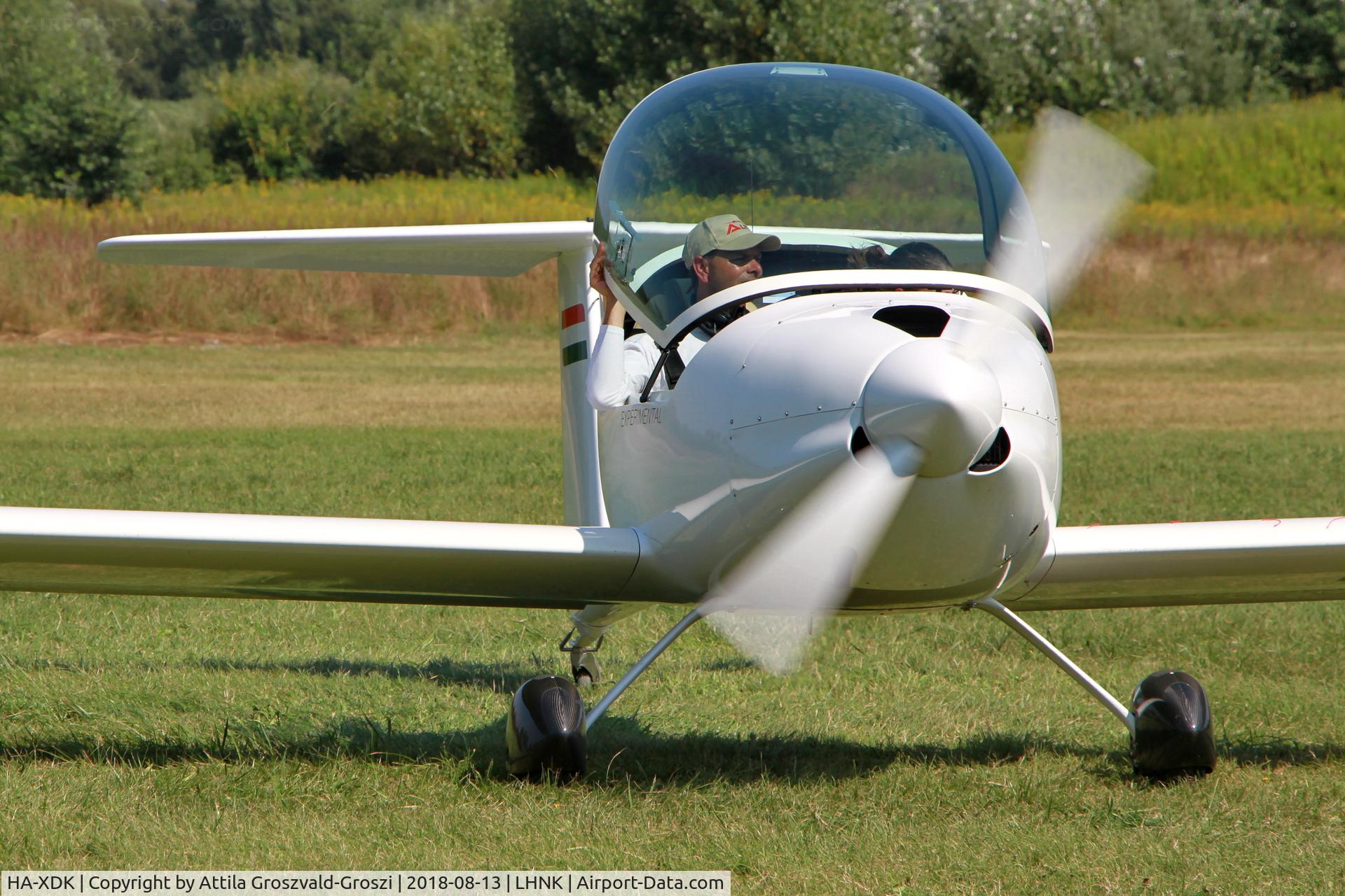 HA-XDK, 2017 Omikron-Dokk Altus C/N 001, Nagykanizsa Airport, Hungary. 16th FAI World Microlight Championship 2018 Nagykanizsa.