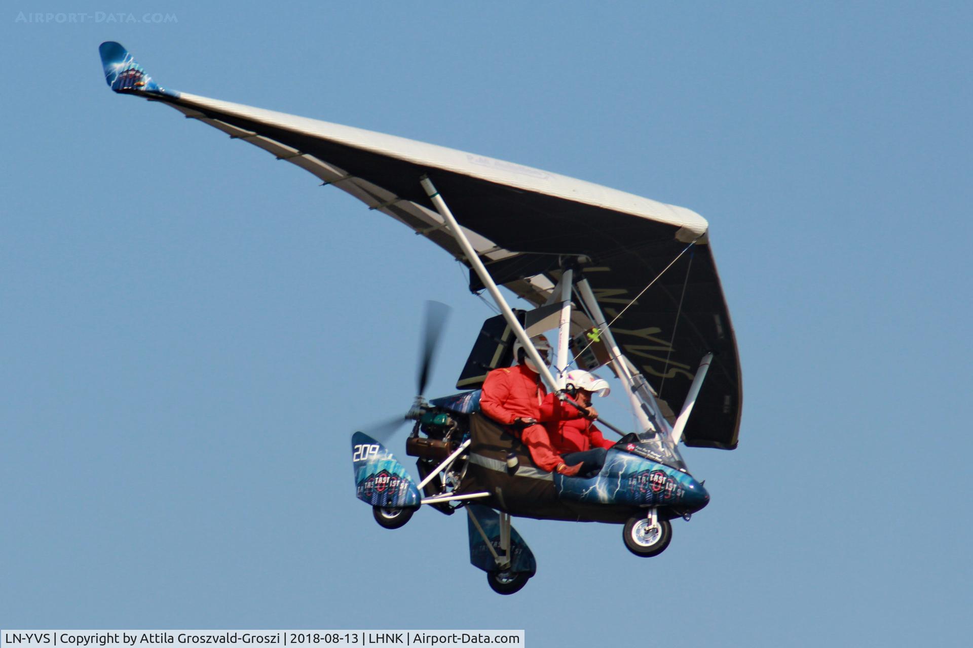 LN-YVS, 2010 P&M Aviation Quik R C/N 8519, Nagykanizsa Airport, Hungary. 16th FAI World Microlight Championship 2018 Nagykanizsa.