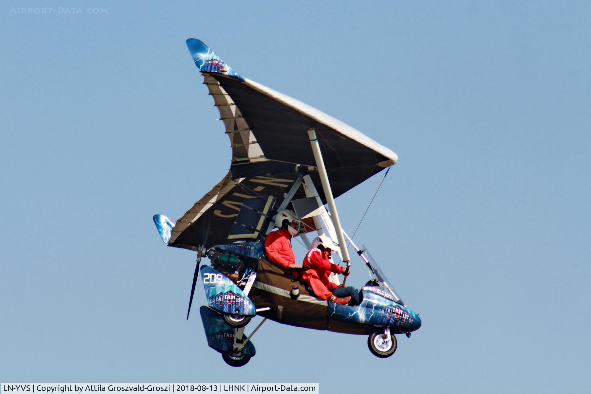 LN-YVS, 2010 P&M Aviation Quik R C/N 8519, Nagykanizsa Airport, Hungary. 16th FAI World Microlight Championship 2018 Nagykanizsa.