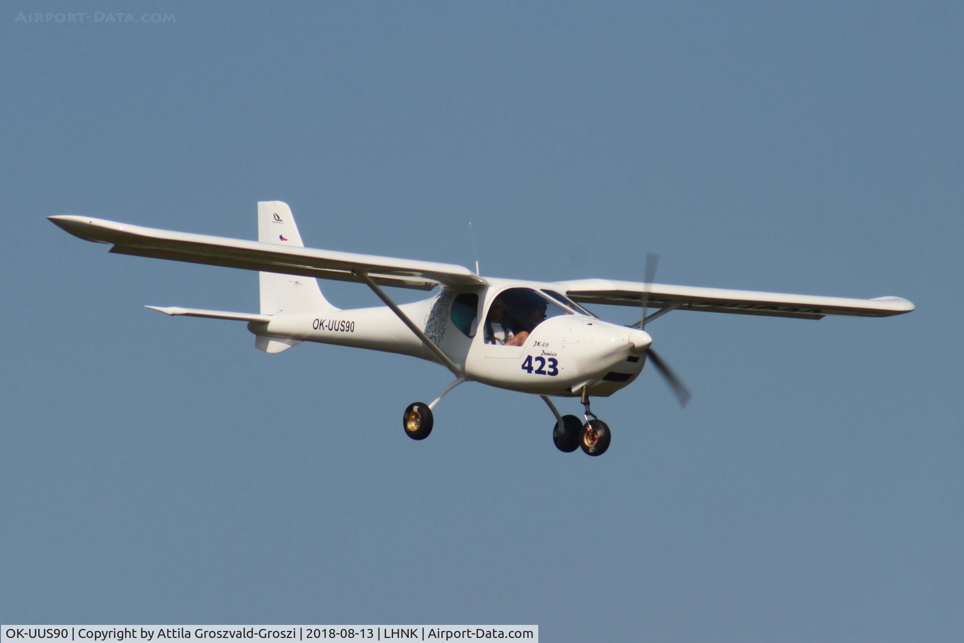 OK-UUS90, Ekolot JK-05 Junior C/N 15-10-04, Nagykanizsa Airport, Hungary. 16th FAI World Microlight Championship 2018 Nagykanizsa.