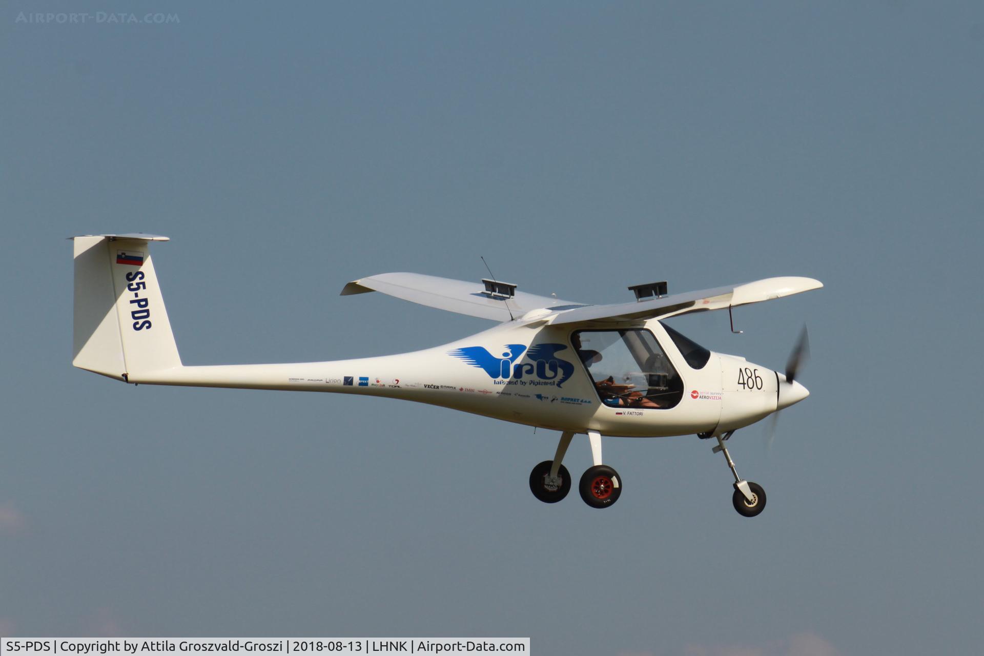 S5-PDS, Pipistrel Virus 912 C/N 128V9120104, Nagykanizsa Airport, Hungary. 16th FAI World Microlight Championship 2018 Nagykanizsa.