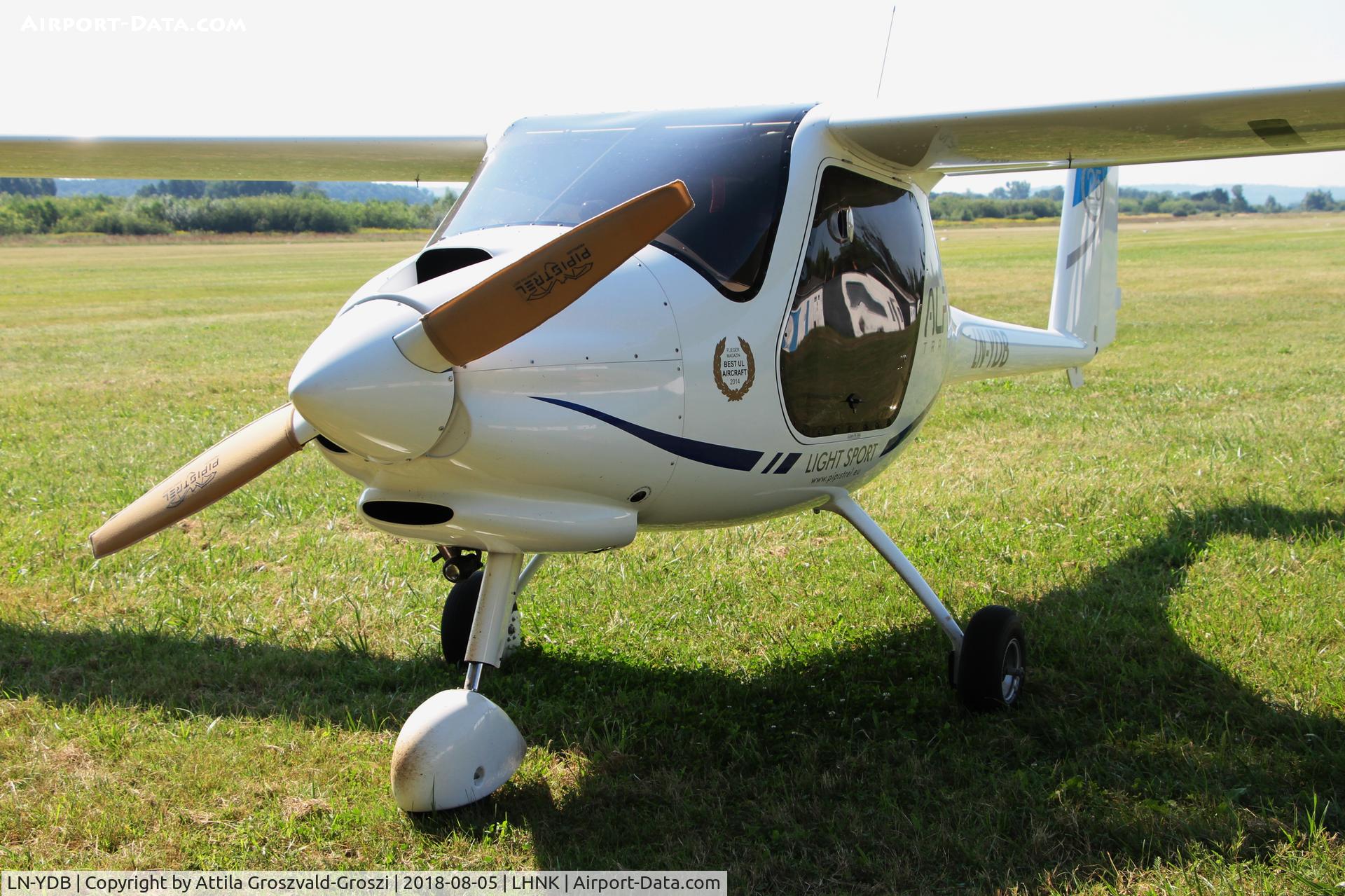 LN-YDB, 2014 Pipistrel Alpha Trainer C/N 655 AT 912, Nagykanizsa Airport, Hungary. 16th FAI World Microlight Championship 2018 Nagykanizsa.