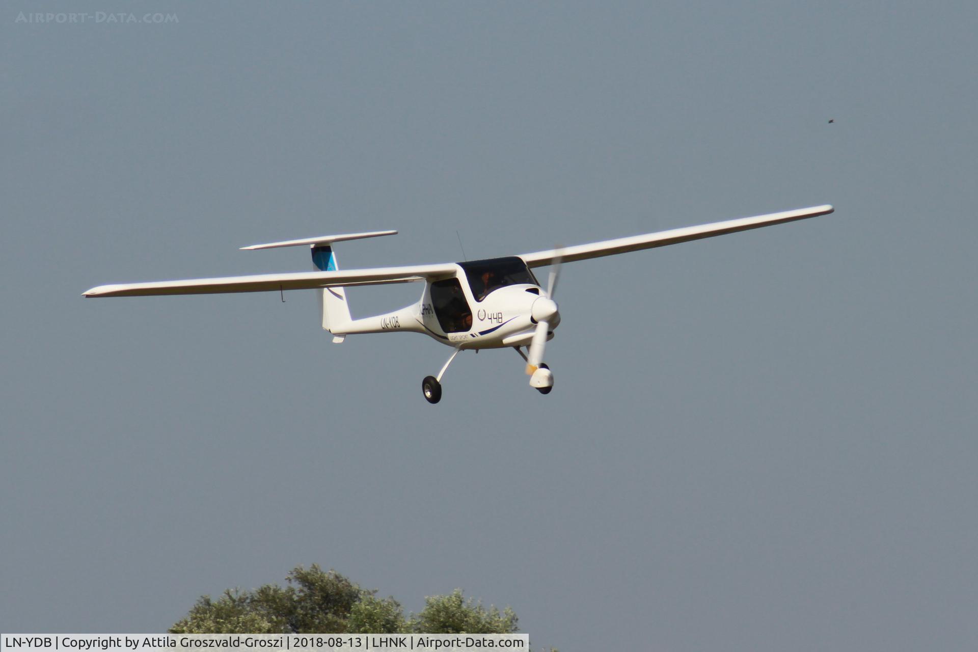LN-YDB, 2014 Pipistrel Alpha Trainer C/N 655 AT 912, Nagykanizsa Airport, Hungary. 16th FAI World Microlight Championship 2018 Nagykanizsa.