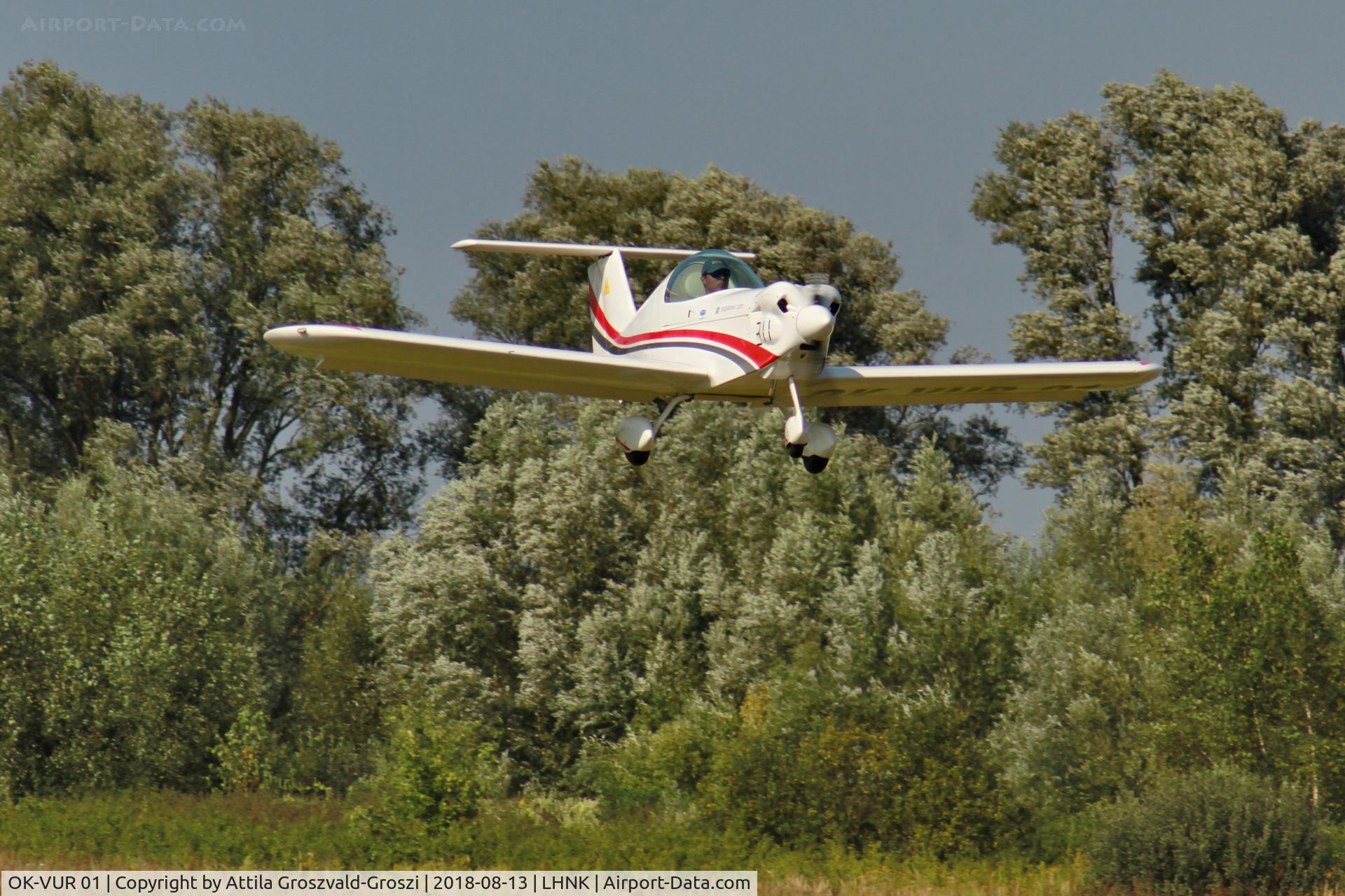 OK-VUR 01, 2015 Spacek SD-1 Minisport C/N 126, Nagykanizsa Airport, Hungary. 16th FAI World Microlight Championship 2018 Nagykanizsa.