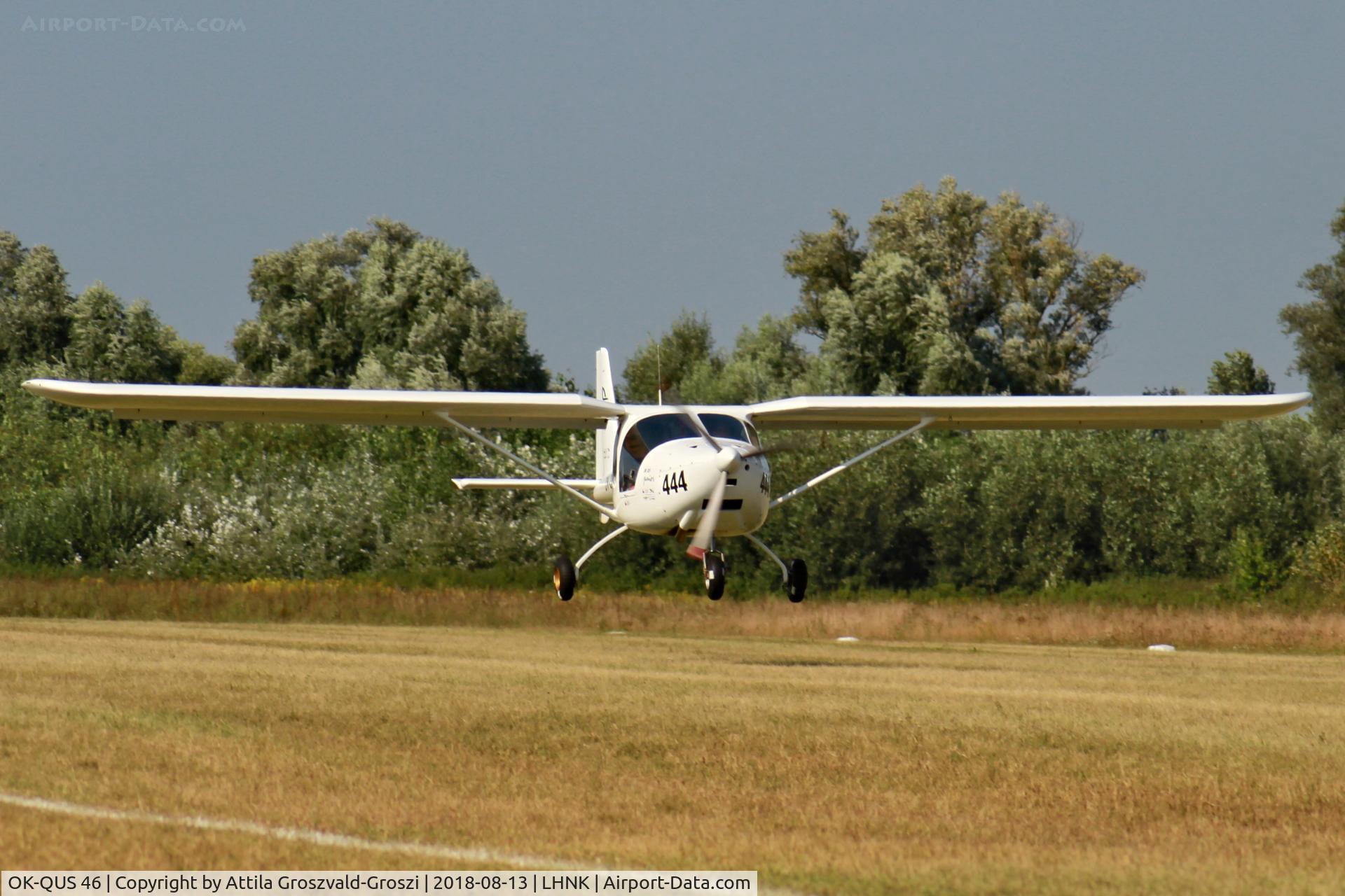 OK-QUS 46, Ekolot JK-05L Junior C/N 05-09-01, Nagykanizsa Airport, Hungary. 16th FAI World Microlight Championship 2018 Nagykanizsa.