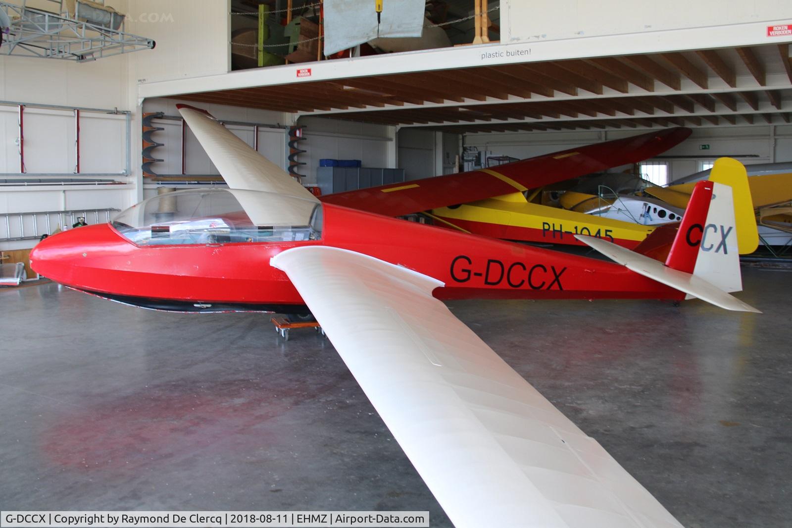 G-DCCX, 1967 Schleicher ASK-13 C/N 13054, At Midden Zeeland.