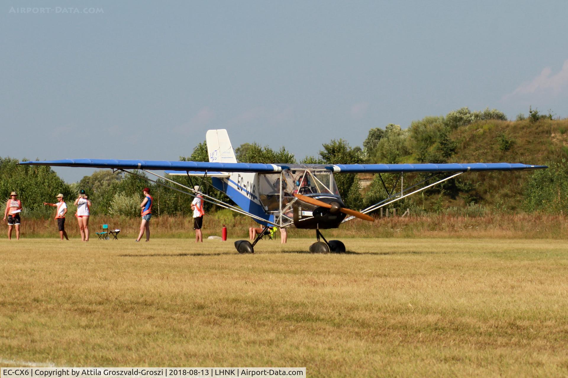 EC-CX6, Rans S-6ES Coyote II C/N S-6A-149, Nagykanizsa Airport, Hungary. 16th FAI World Microlight Championship 2018 Nagykanizsa.
