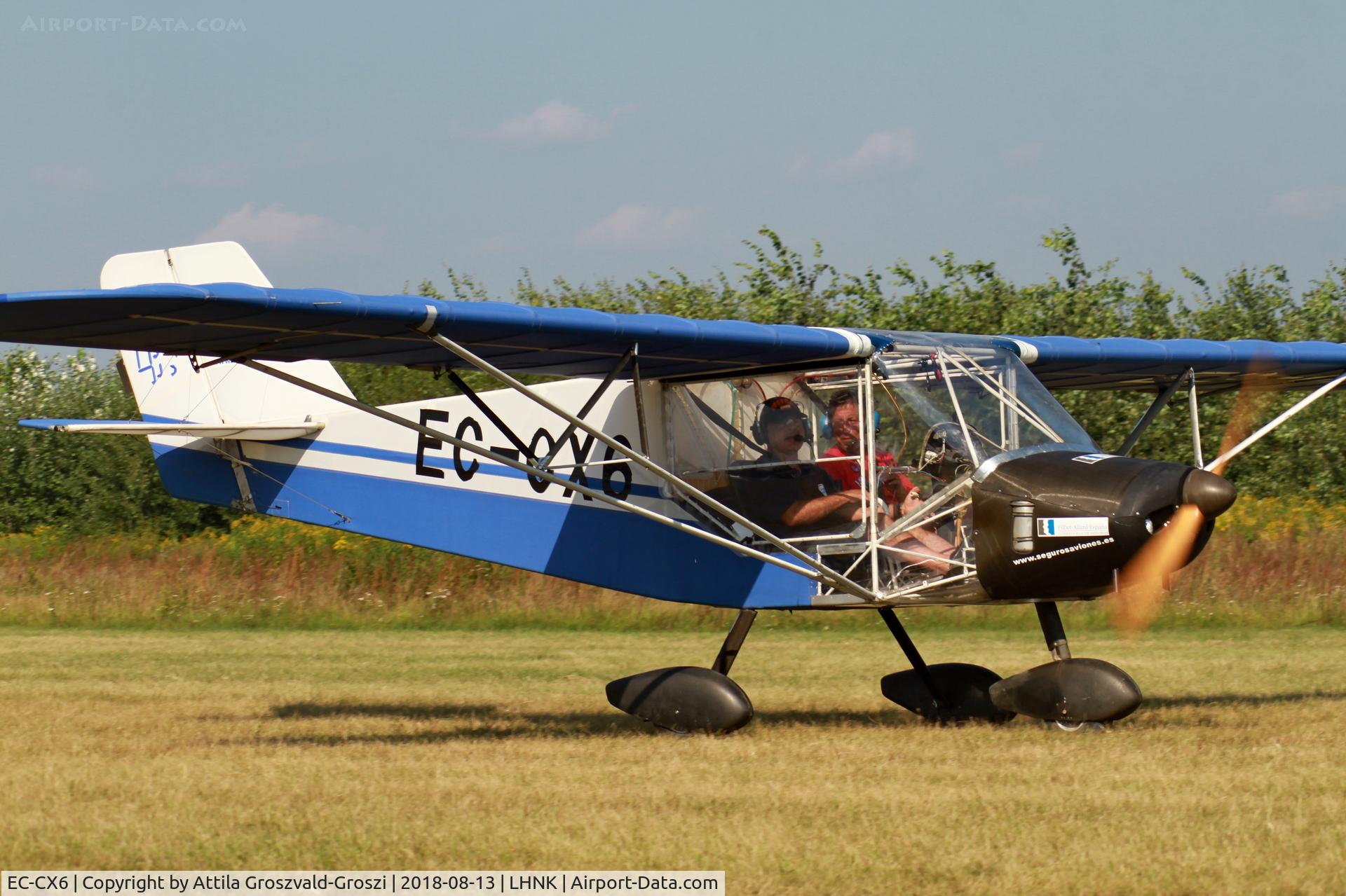 EC-CX6, Rans S-6ES Coyote II C/N S-6A-149, Nagykanizsa Airport, Hungary. 16th FAI World Microlight Championship 2018 Nagykanizsa.