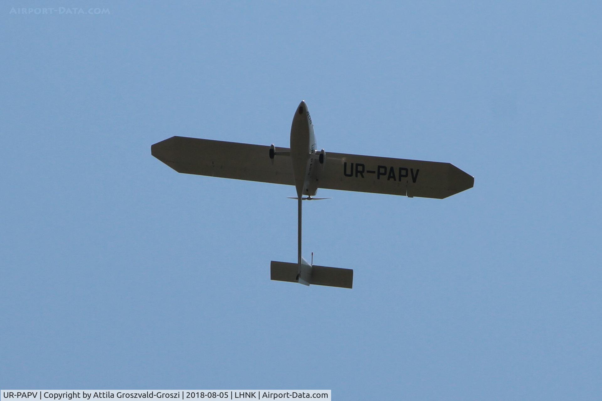 UR-PAPV, 2018 Aeroprakt A-40 C/N 1, Nagykanizsa Airport, Hungary. 16th FAI World Microlight Championship 2018 Nagykanizsa. There is an airplane specially built for this World Championship