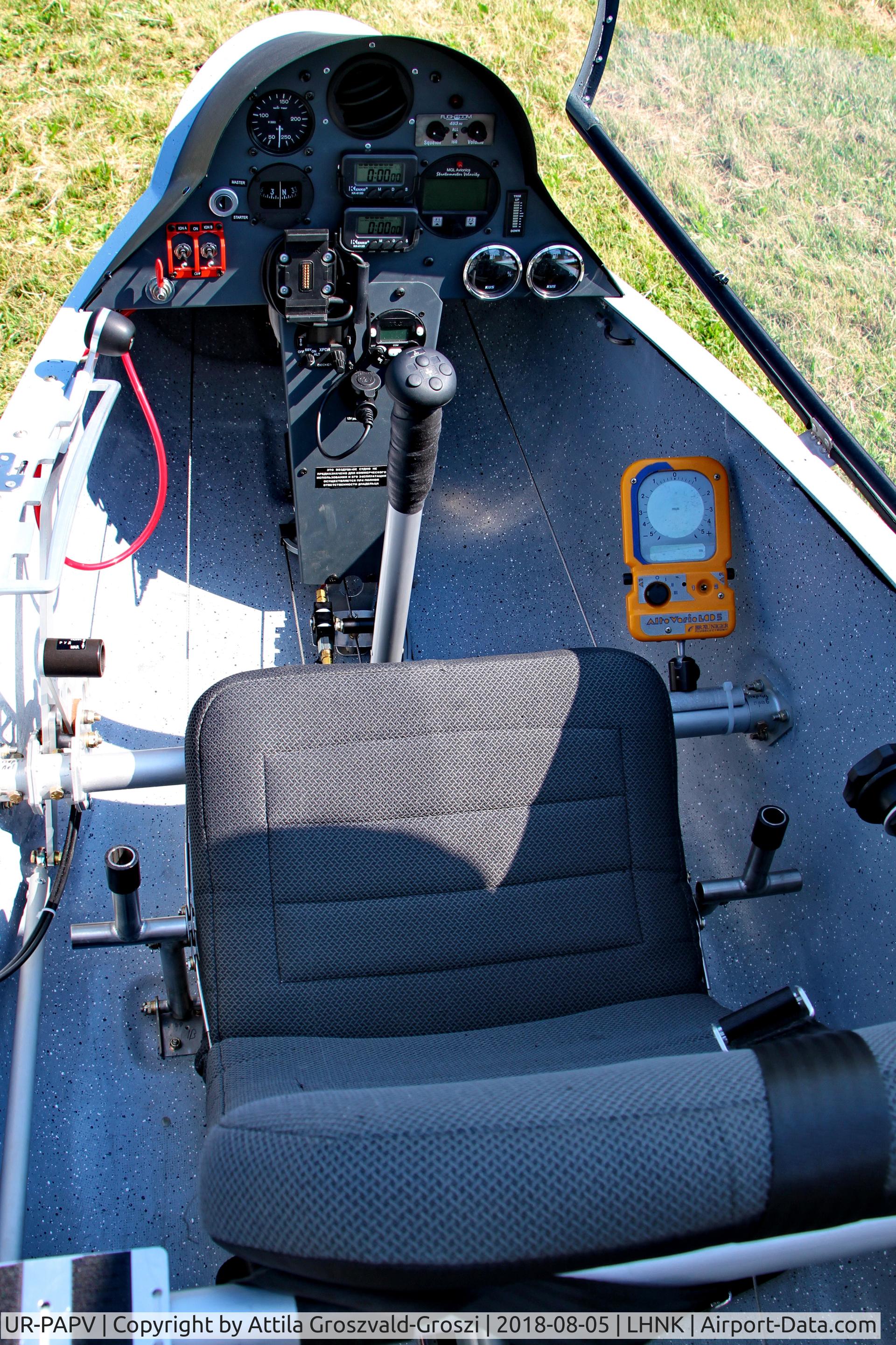 UR-PAPV, 2018 Aeroprakt A-40 C/N 1, Nagykanizsa Airport, Hungary. 16th FAI World Microlight Championship 2018 Nagykanizsa. There is an airplane specially built for this World Championship