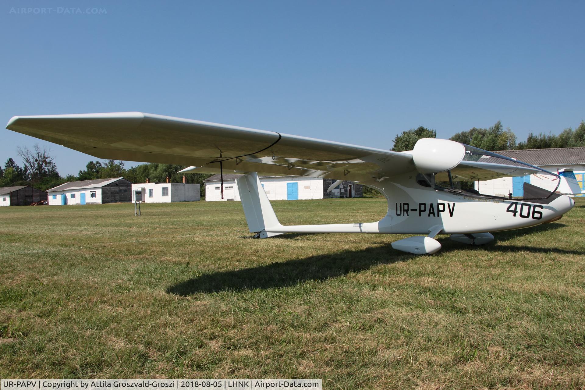 UR-PAPV, 2018 Aeroprakt A-40 C/N 1, Nagykanizsa Airport, Hungary. 16th FAI World Microlight Championship 2018 Nagykanizsa. There is an airplane specially built for this World Championship
