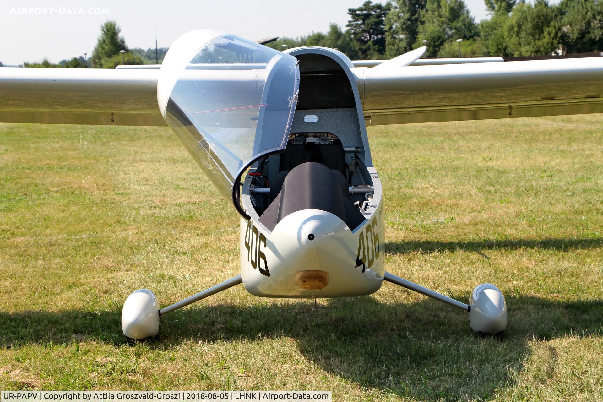 UR-PAPV, 2018 Aeroprakt A-40 C/N 1, Nagykanizsa Airport, Hungary. 16th FAI World Microlight Championship 2018 Nagykanizsa. There is an airplane specially built for this World Championship