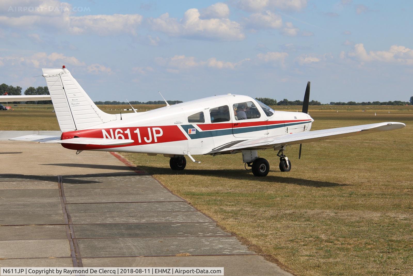 N611JP, 1978 Piper PA-28-161 C/N 28-7916111, At Midden Zeeland.