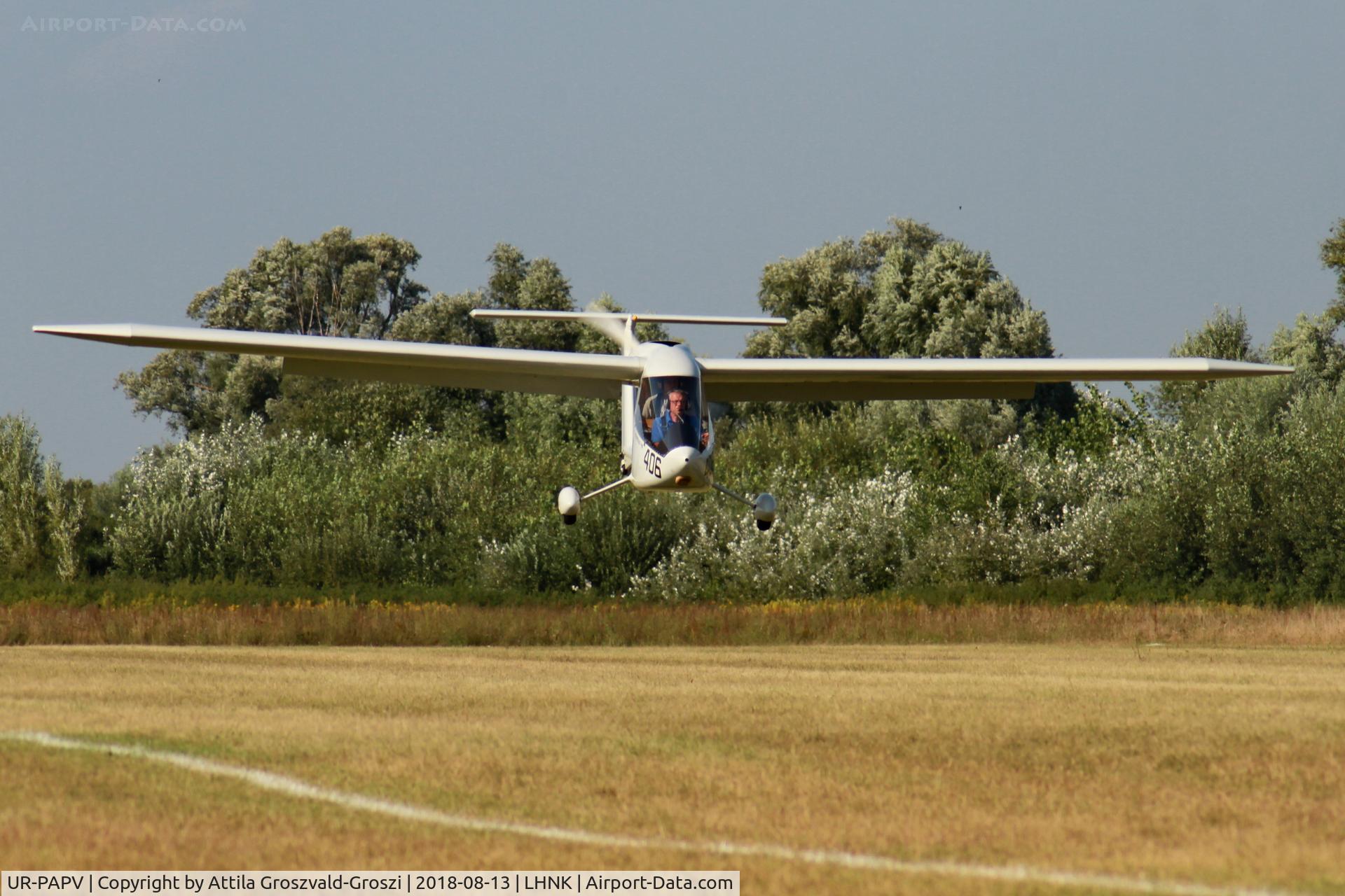 UR-PAPV, 2018 Aeroprakt A-40 C/N 1, Nagykanizsa Airport, Hungary. 16th FAI World Microlight Championship 2018 Nagykanizsa. There is an airplane specially built for this World Championship