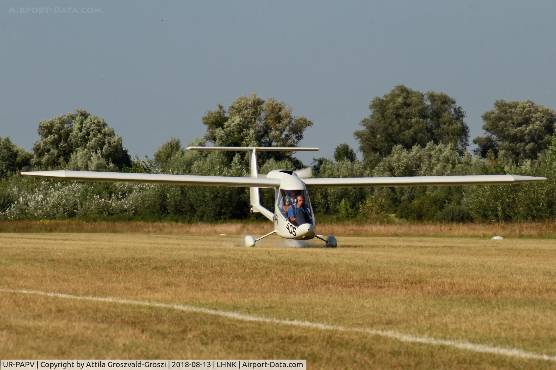 UR-PAPV, 2018 Aeroprakt A-40 C/N 1, Nagykanizsa Airport, Hungary. 16th FAI World Microlight Championship 2018 Nagykanizsa. There is an airplane specially built for this World Championship