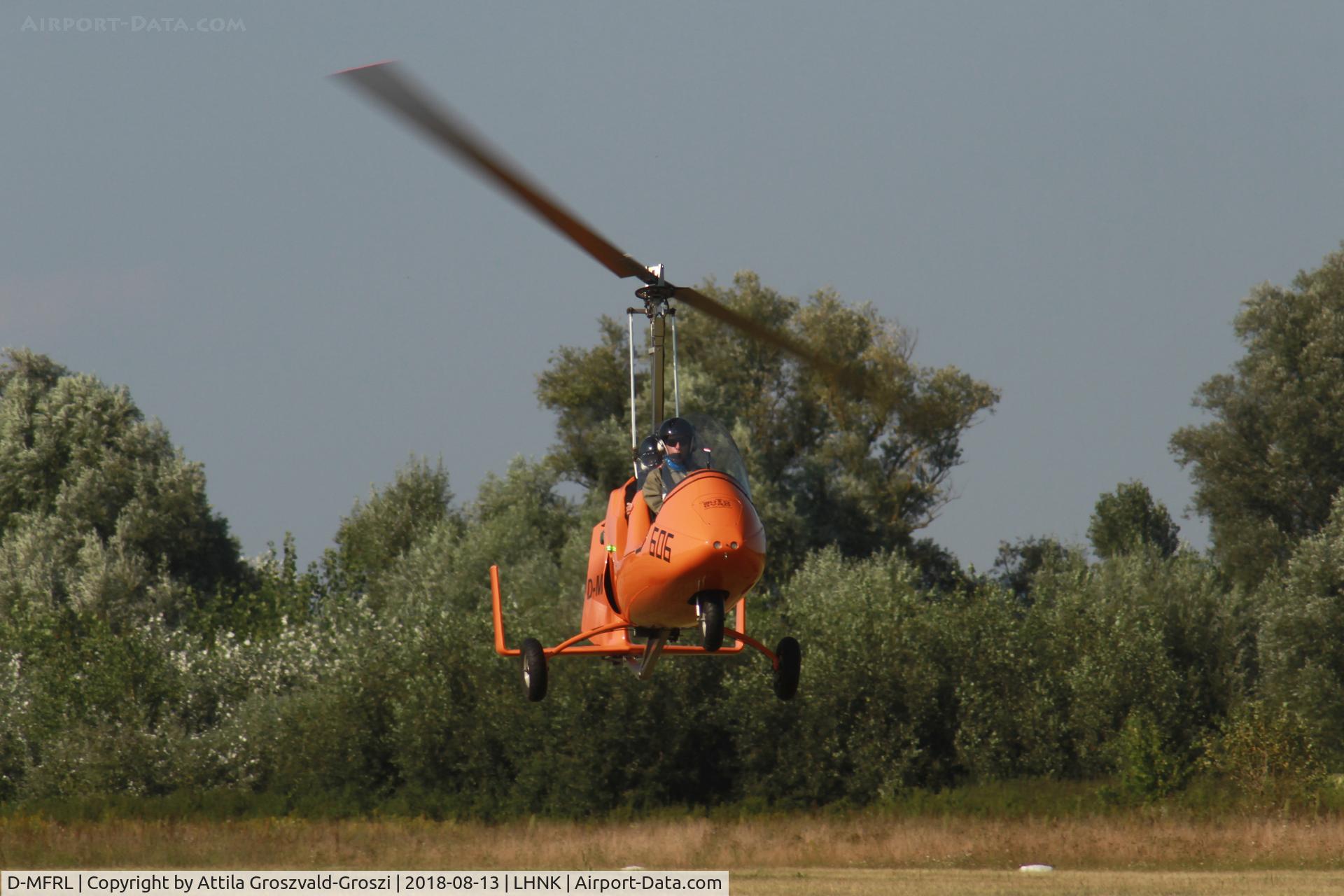 D-MFRL, AutoGyro Europe MTOSport C/N Not found  D-MFRL, Nagykanizsa Airport, Hungary. 16th FAI World Microlight Championship 2018 Nagykanizsa.