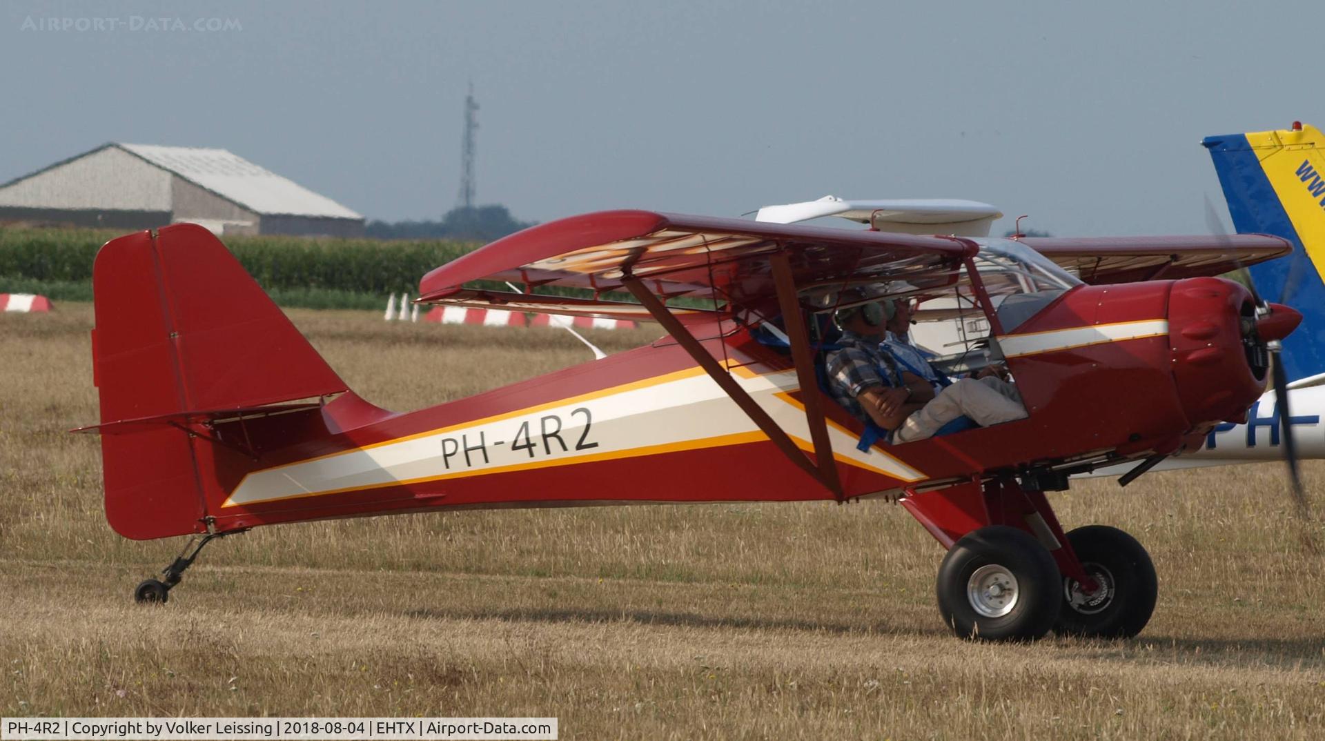 PH-4R2, 2018 Denney Kitfox 4-1200 C/N 1876, Taxi to parking
