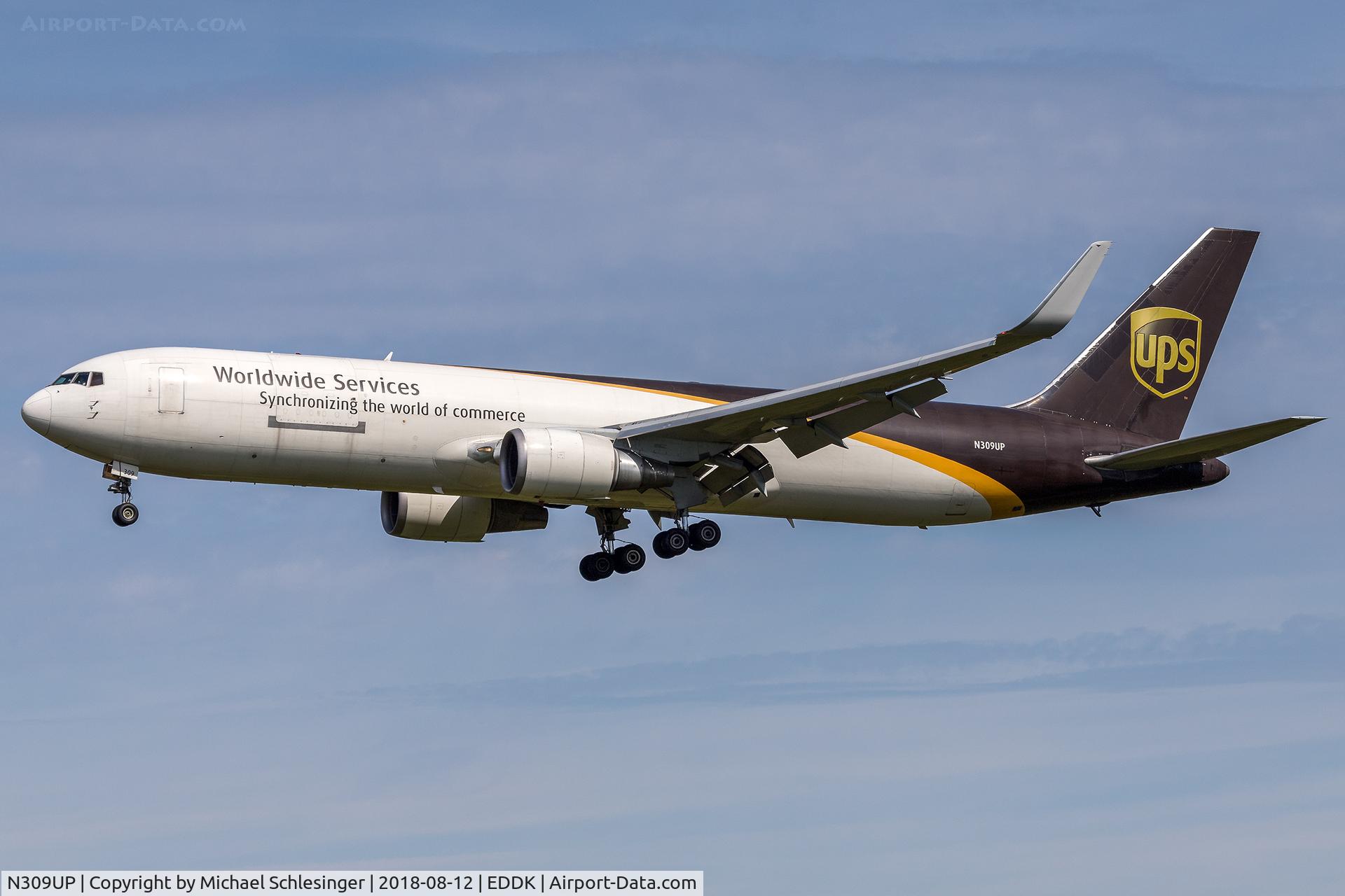 N309UP, 1996 Boeing 767-34AF C/N 27740, N309UP - Boeing 767-34AF(ER)(WL) - United Parcel Service (UPS)