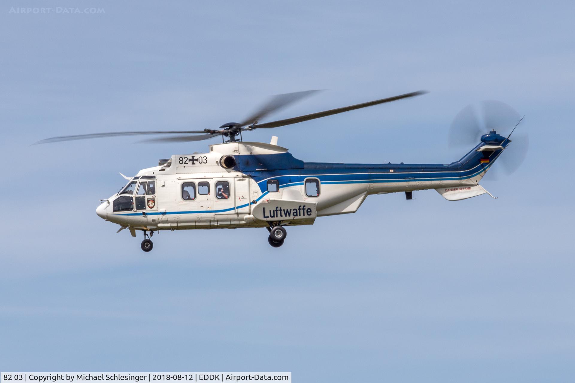 82 03, Eurocopter AS-532U2 Cougar C/N 2460, 82+03 - Eurocopter AS 532 Cougar - German Air Force