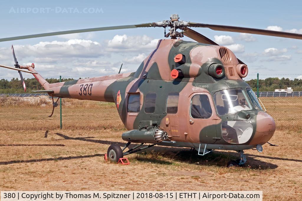 380, 1972 WSK-Swidnik Mi-2 Hoplite C/N 562249032, NVA ( East Germany Army ) Mil Mi-2 380 seen in display at ETHT ( closed ) in a very nice condition