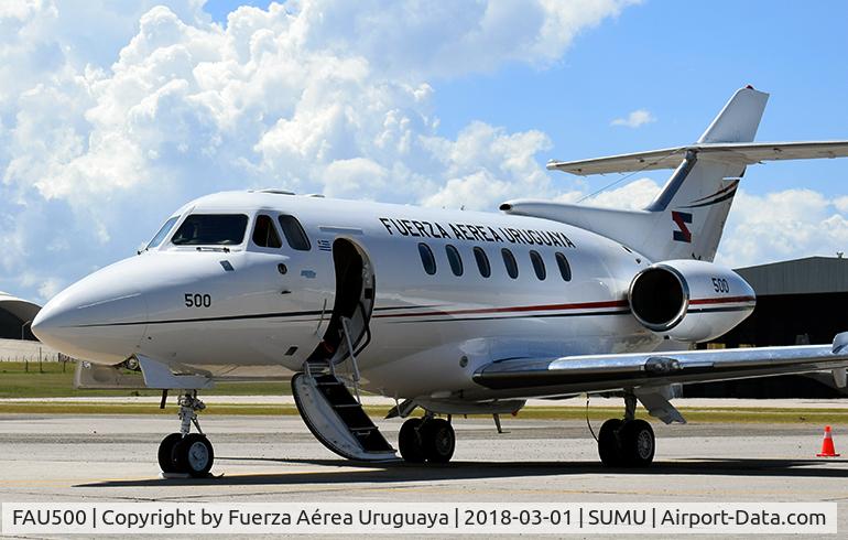FAU500, British Aerospace H25B C/N 257071, FAU500 de la Fuerza Aérea Uruguaya